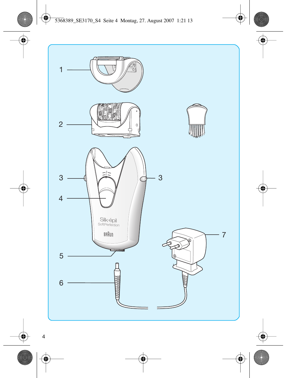 Braun 3270 User Manual | Page 3 / 63