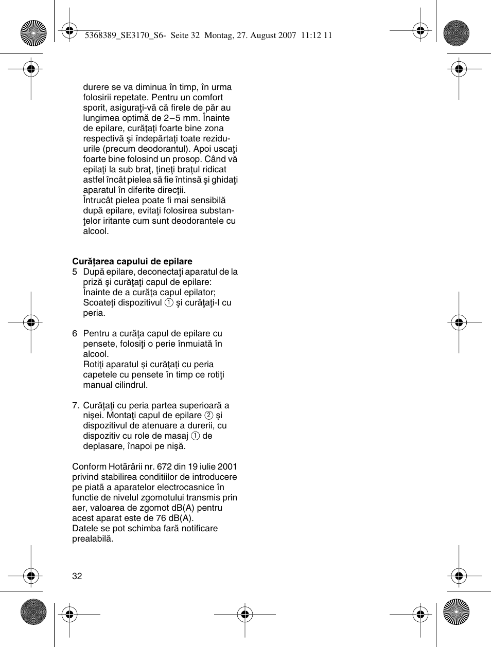 Braun 3270 User Manual | Page 31 / 63