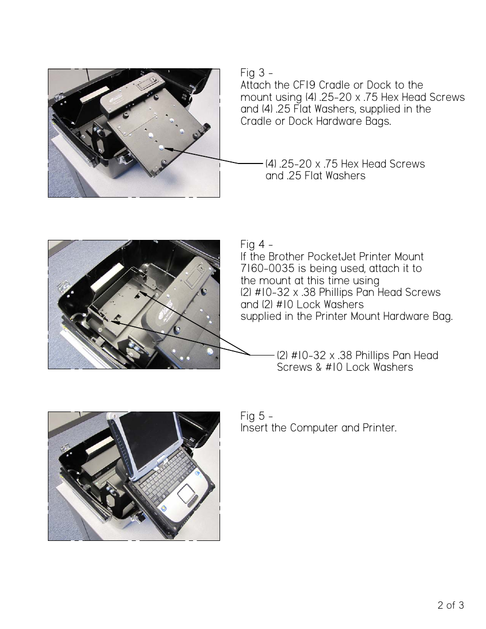Gamber-Johnson 7160-0352 User Manual | Page 2 / 3