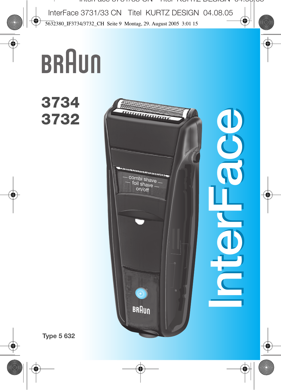 Braun 3734 User Manual | 5 pages