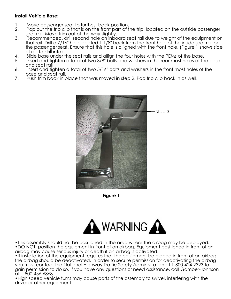 Gamber-Johnson 7160-0572 User Manual | Page 2 / 2