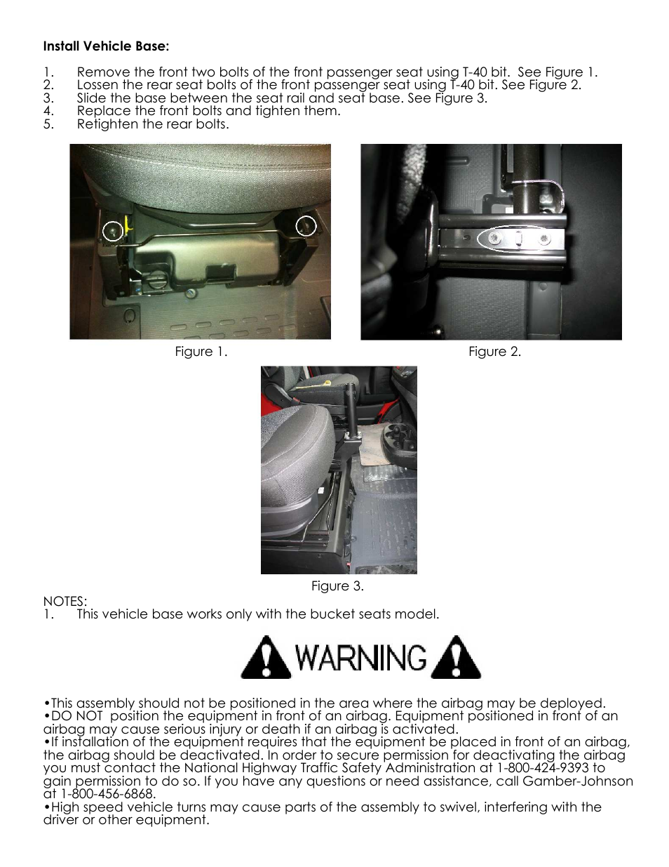 Gamber-Johnson 7160-0527 User Manual | Page 2 / 2