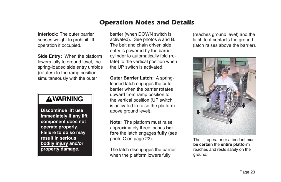 Warning | Braun NL955 User Manual | Page 25 / 55