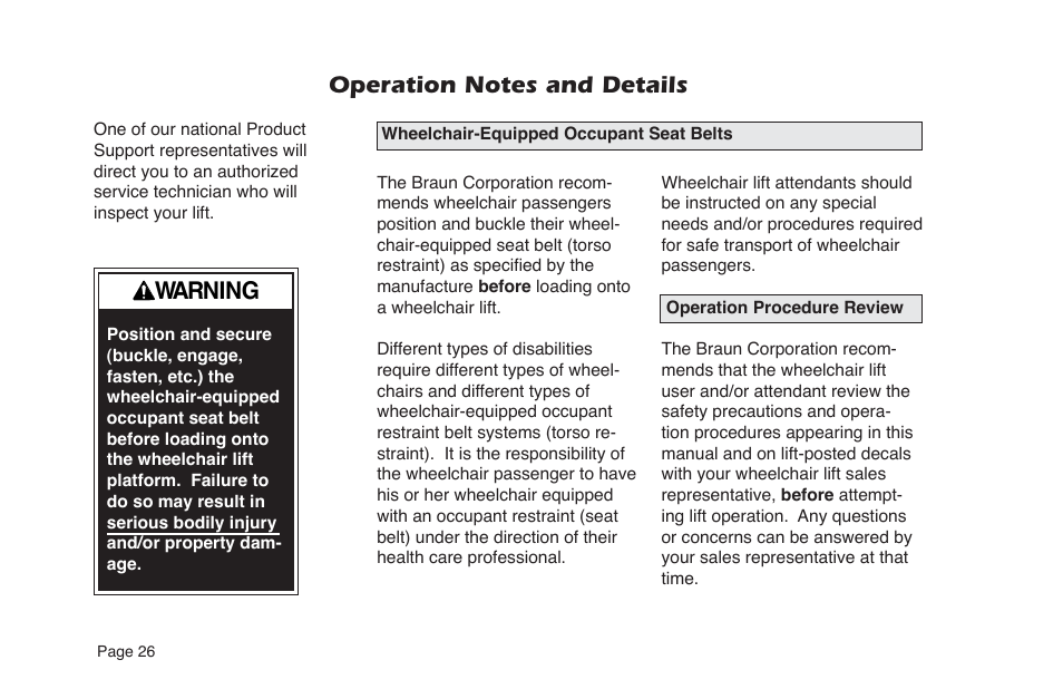 Warning | Braun NL955 User Manual | Page 28 / 55