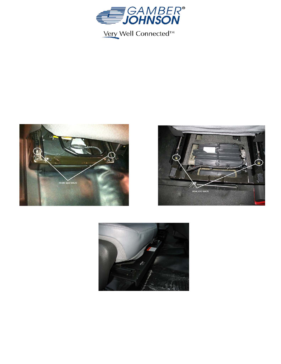 Gamber-Johnson 7160-0537 User Manual | Page 3 / 3