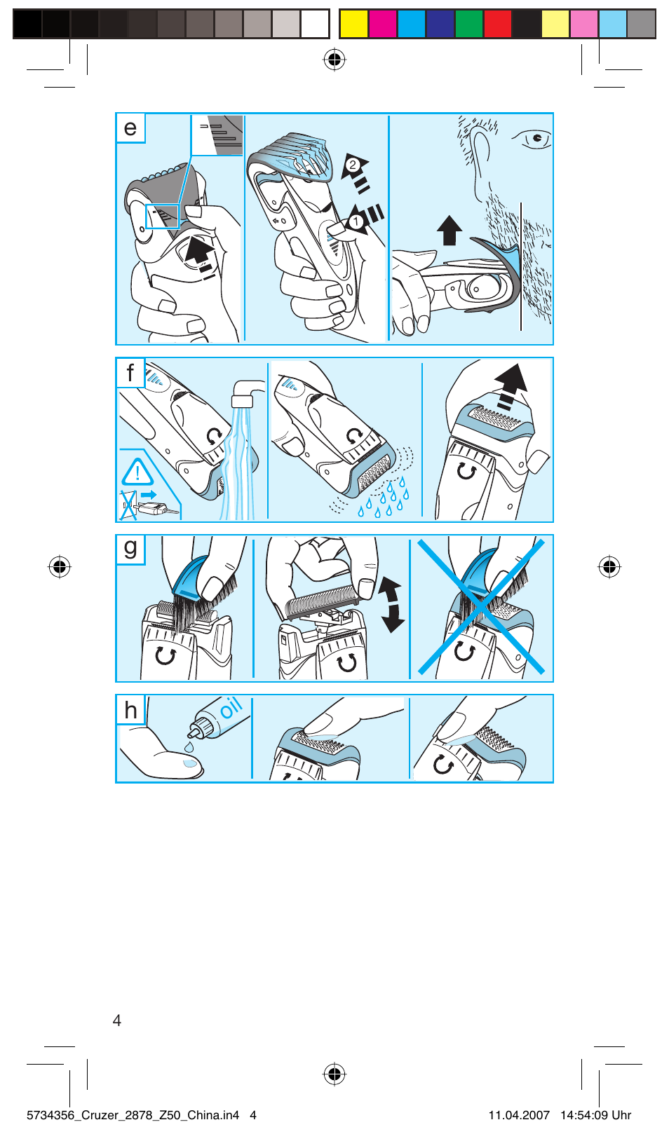 Eg h f | Braun Z50 User Manual | Page 4 / 14