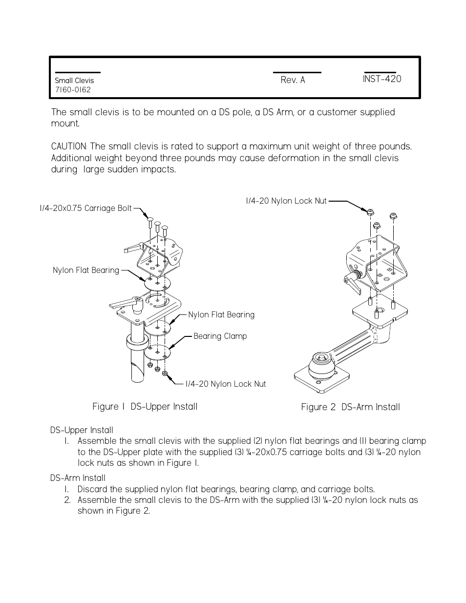 Gamber-Johnson 7160-0162 User Manual | 1 page