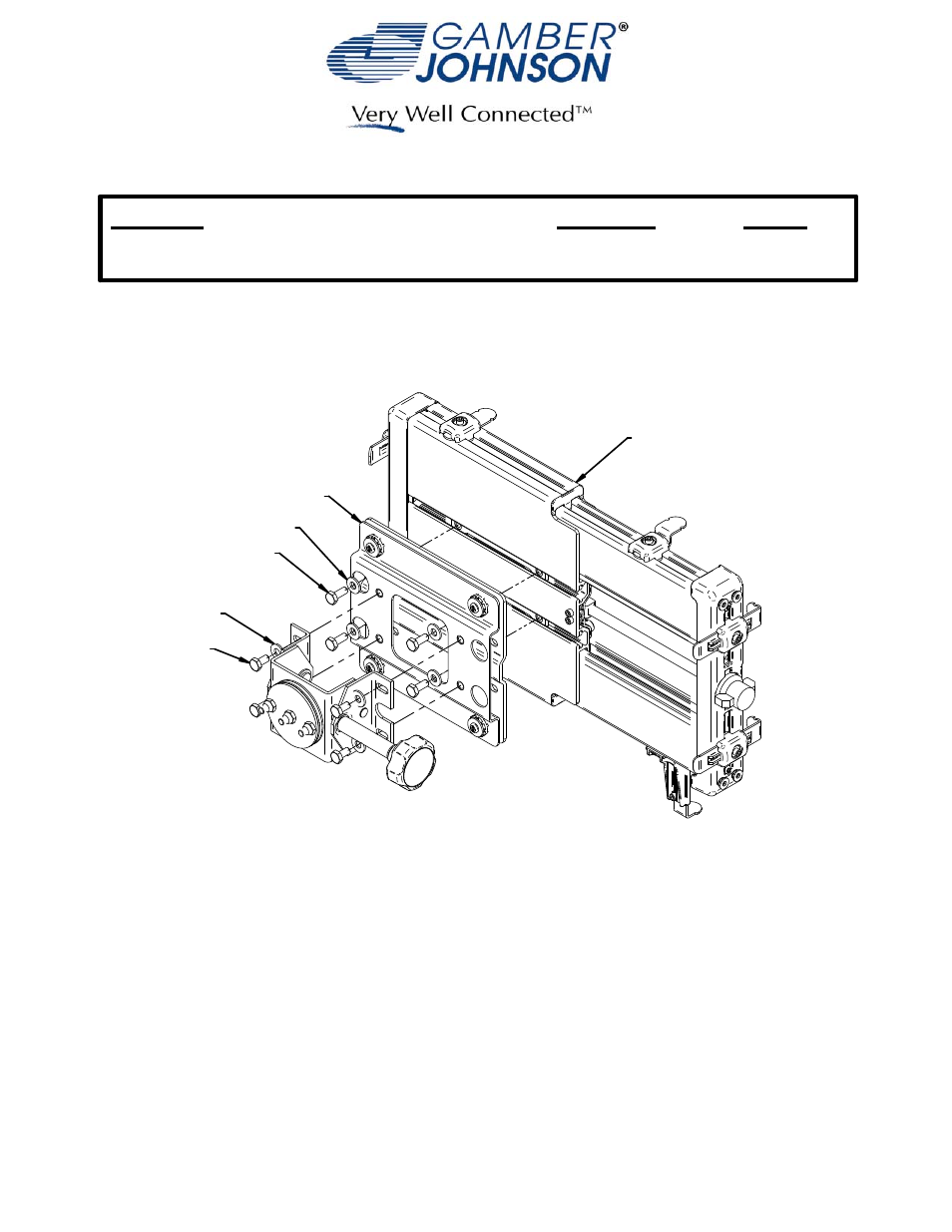 Gamber-Johnson 7160-0351 User Manual | 2 pages