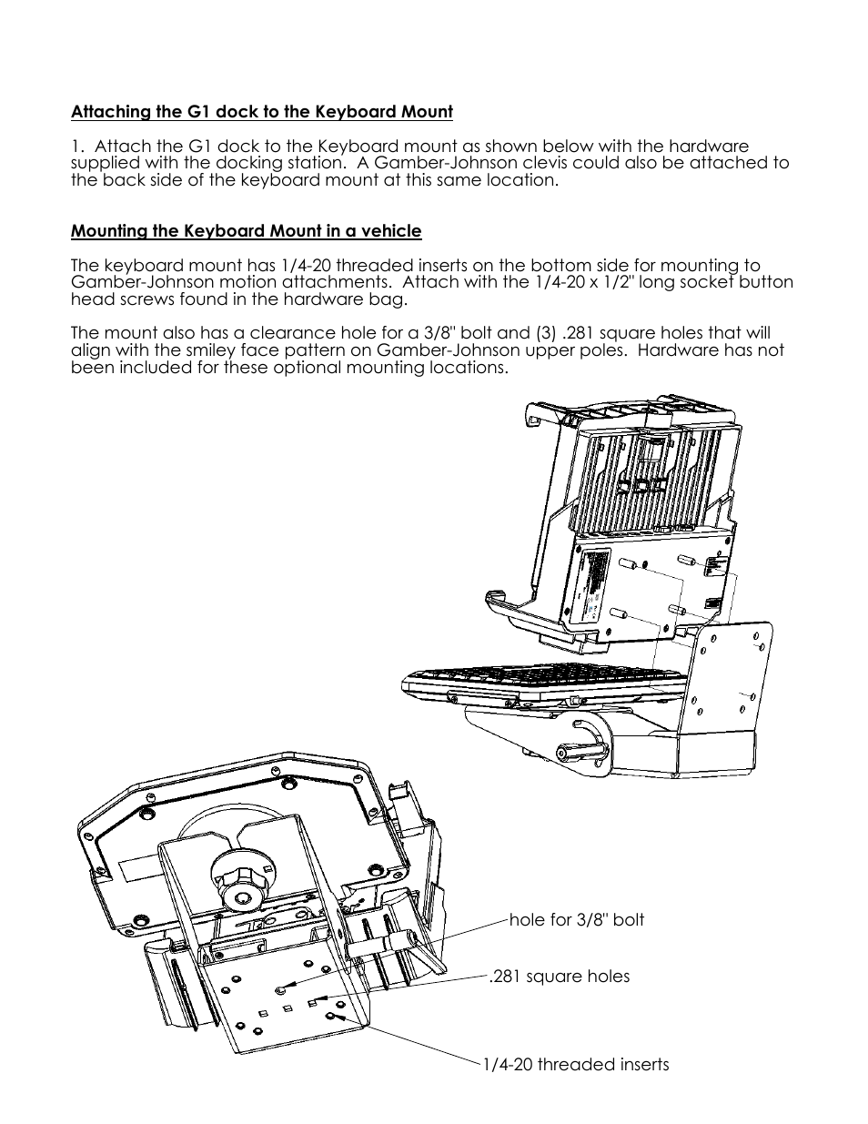 Gamber-Johnson 7160-0512 User Manual | Page 2 / 3