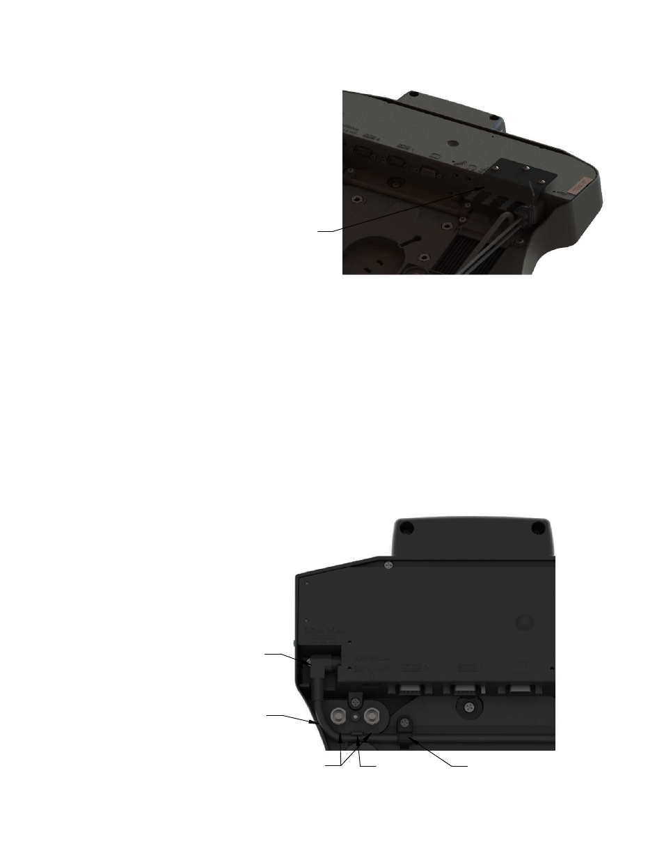Cable restraint information, Power supply information | Gamber-Johnson 7160-0318-xx-blue User Manual | Page 5 / 9