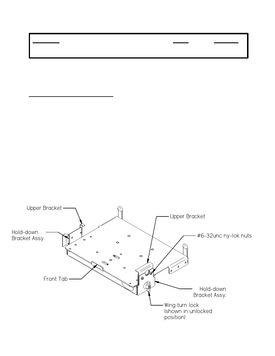Gamber-Johnson NP-PAN-CRADLE User Manual | 2 pages