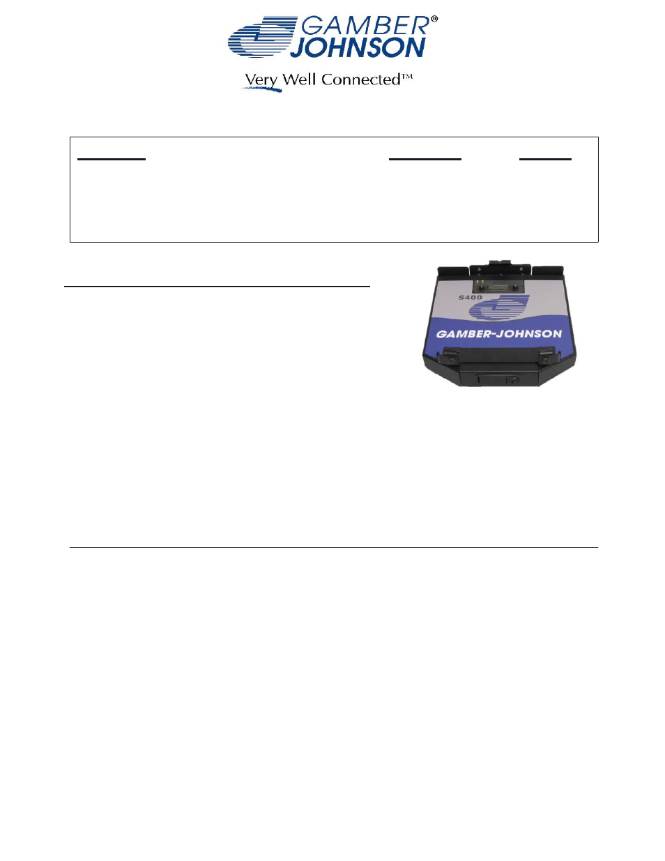 Gamber-Johnson 7160-0573-xx User Manual | 2 pages