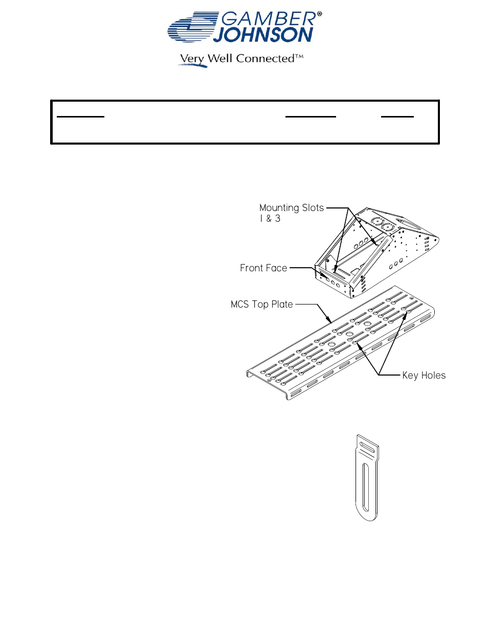 Gamber-Johnson 7160-0237 User Manual | 4 pages