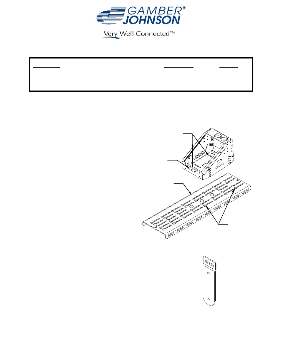 Gamber-Johnson 7160-0333 User Manual | 4 pages