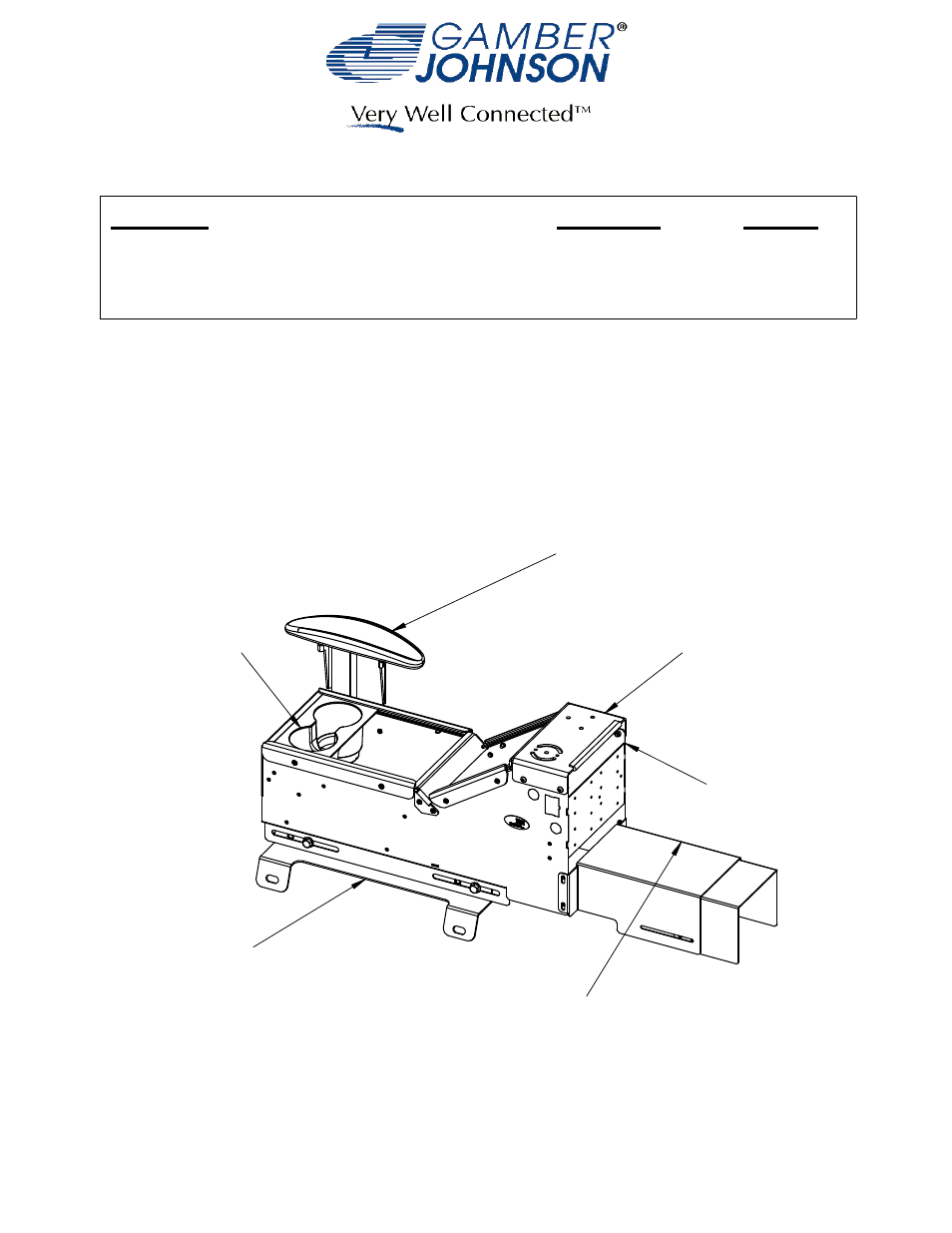 Gamber-Johnson 7160-0548-xx User Manual | 4 pages