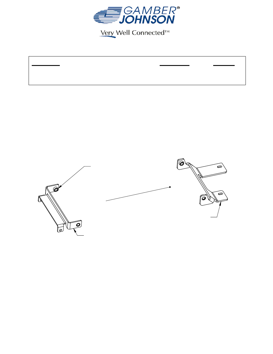 Gamber-Johnson 7160-0413 User Manual | 1 page