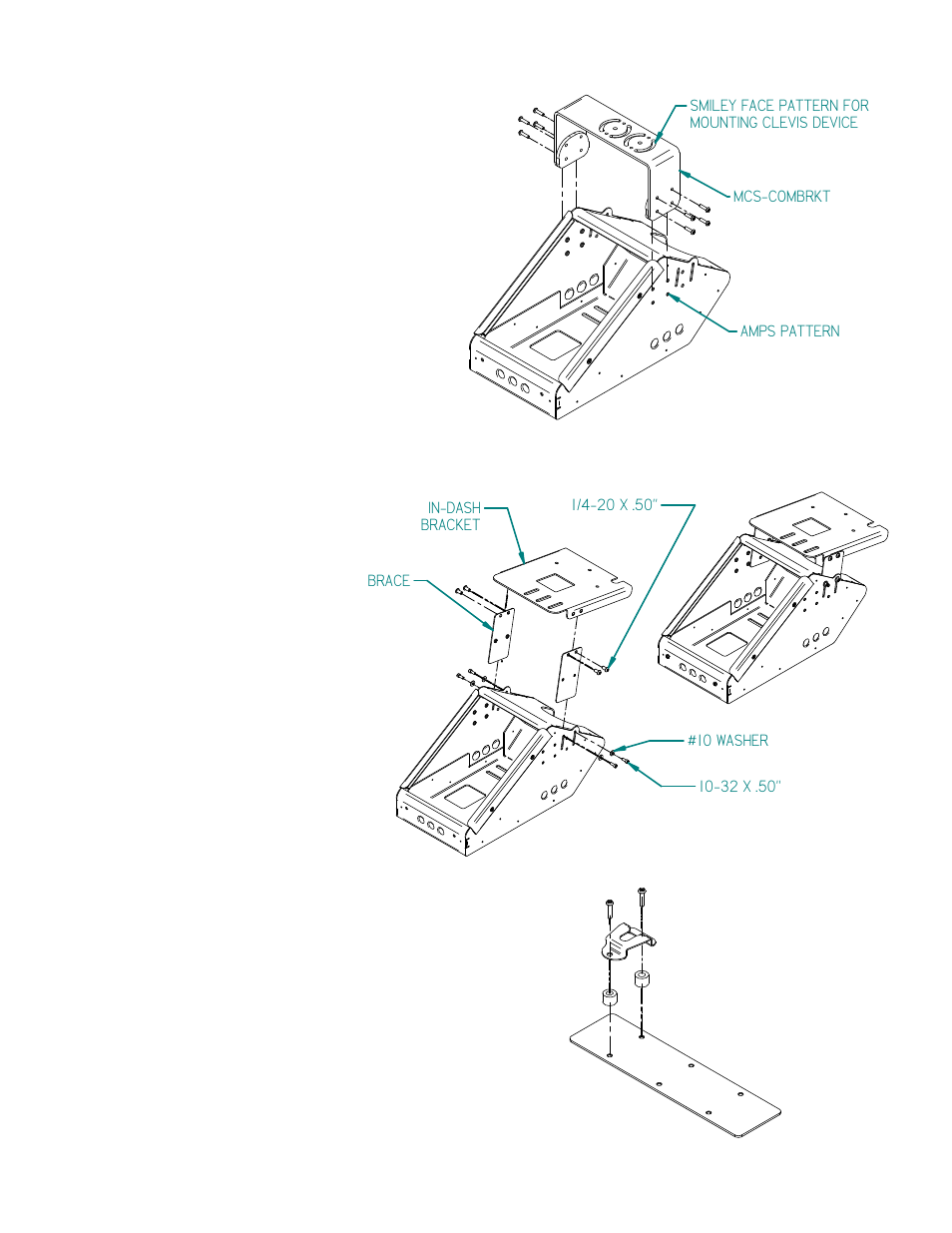 Gamber-Johnson MCS-COMBRKT User Manual | Page 2 / 4