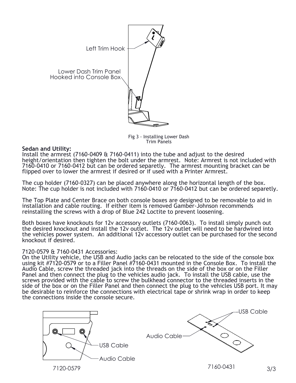 Sheet3, Drawing view5, Drawing view6 | Drawing view7 | Gamber-Johnson 7160-0431 User Manual | Page 3 / 3
