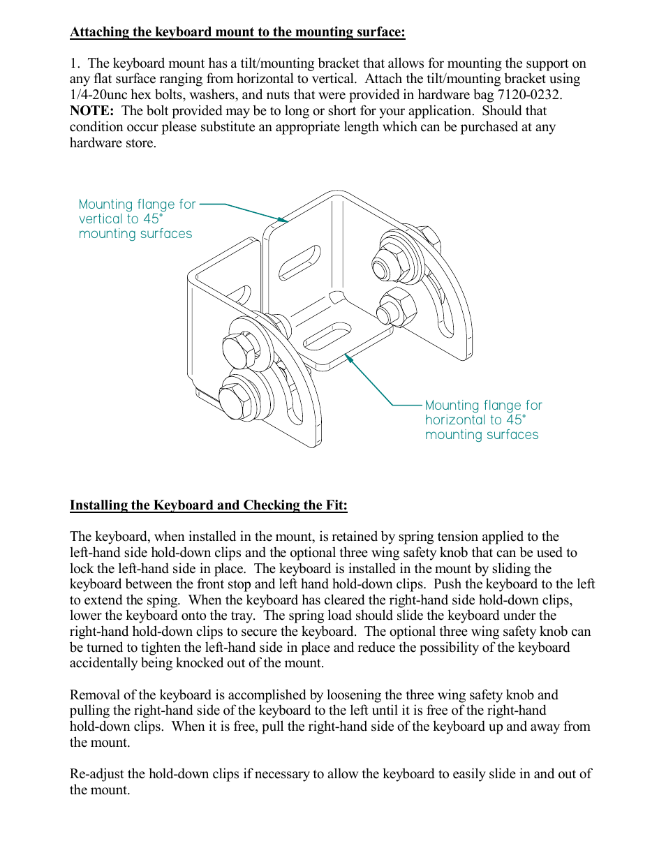 Gamber-Johnson KEYBOARD3 User Manual | Page 3 / 4