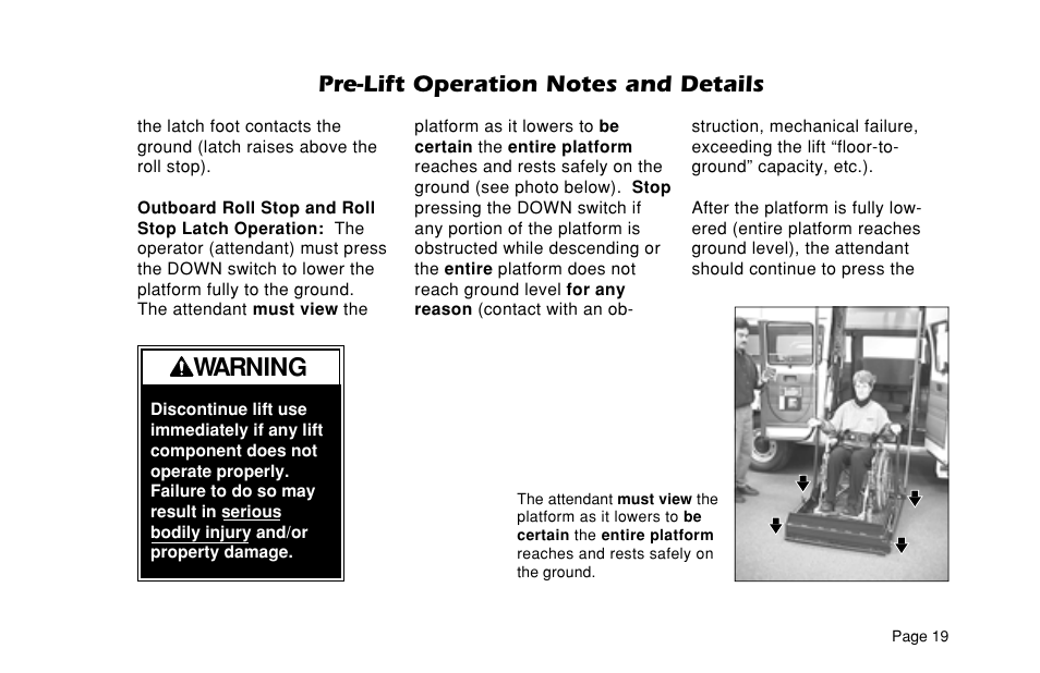 Warning | Braun ULTRA SERIES 05 L200UARS User Manual | Page 21 / 51