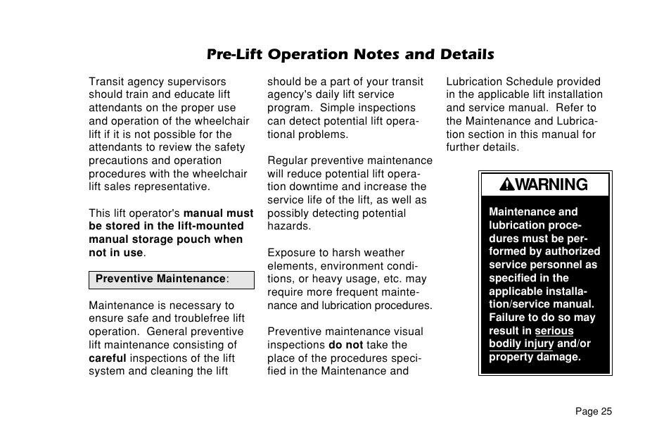 Warning | Braun ULTRA SERIES 05 L200UARS User Manual | Page 27 / 51