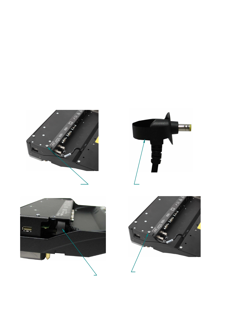 Power supply information | Gamber-Johnson 7160-0318-xx User Manual | Page 6 / 8