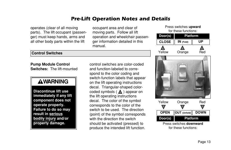 Warning | Braun L955 User Manual | Page 15 / 43