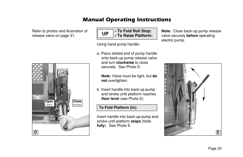 Manual operating instructions | Braun L955 User Manual | Page 35 / 43