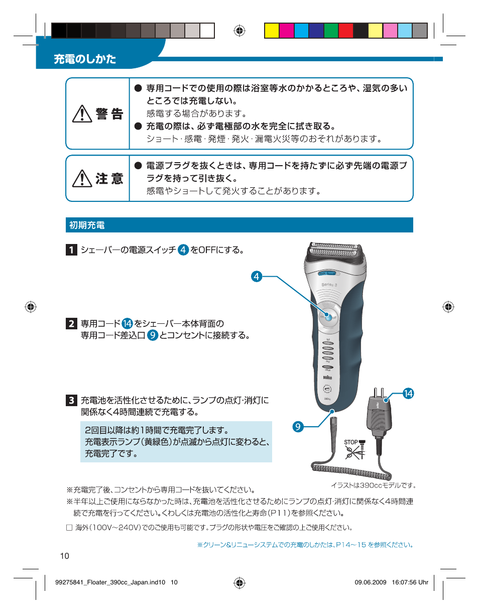 Stop | Braun 350CC User Manual | Page 10 / 31