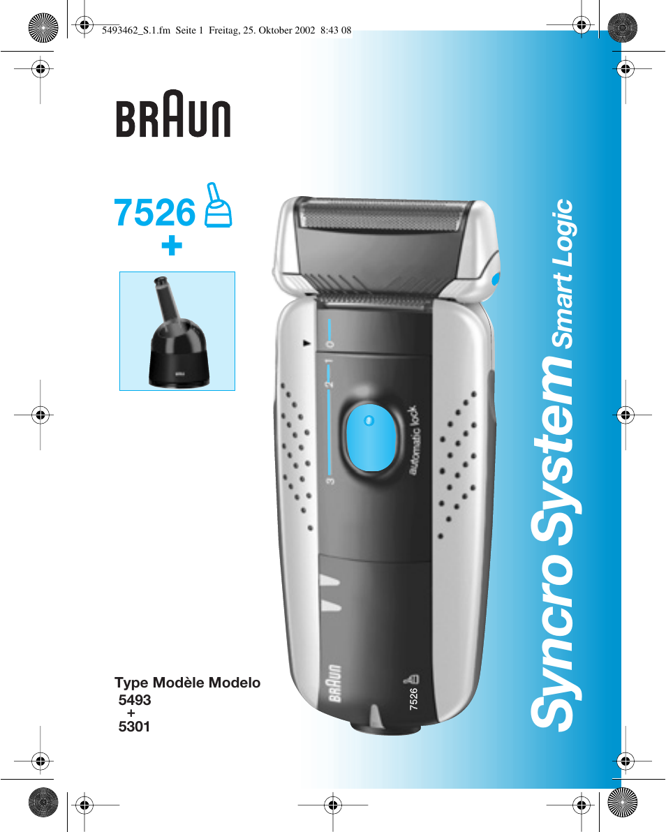 Braun 5493 User Manual | 38 pages
