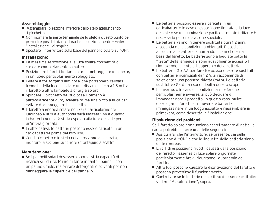 Gardman 4 Orion Stainless Steel User Manual | Page 10 / 12