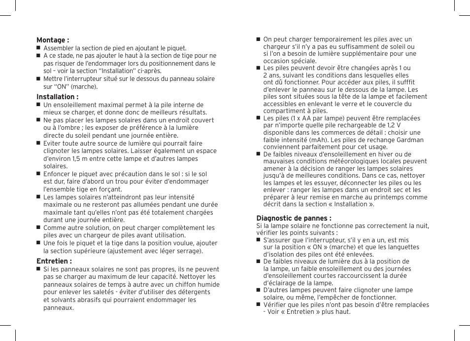 Gardman 4 Orion Stainless Steel User Manual | Page 6 / 12