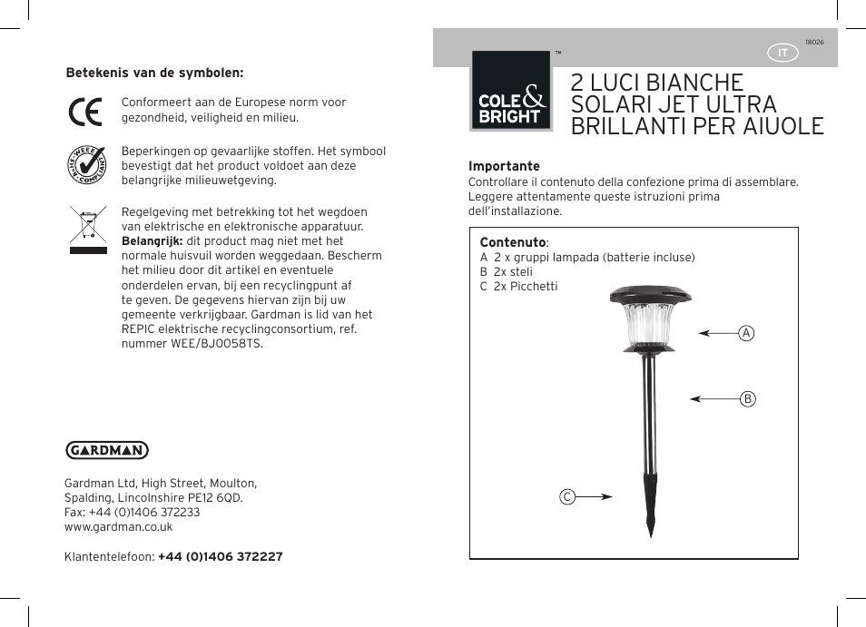 Gardman 2 Solar JET Ultra User Manual | Page 9 / 12