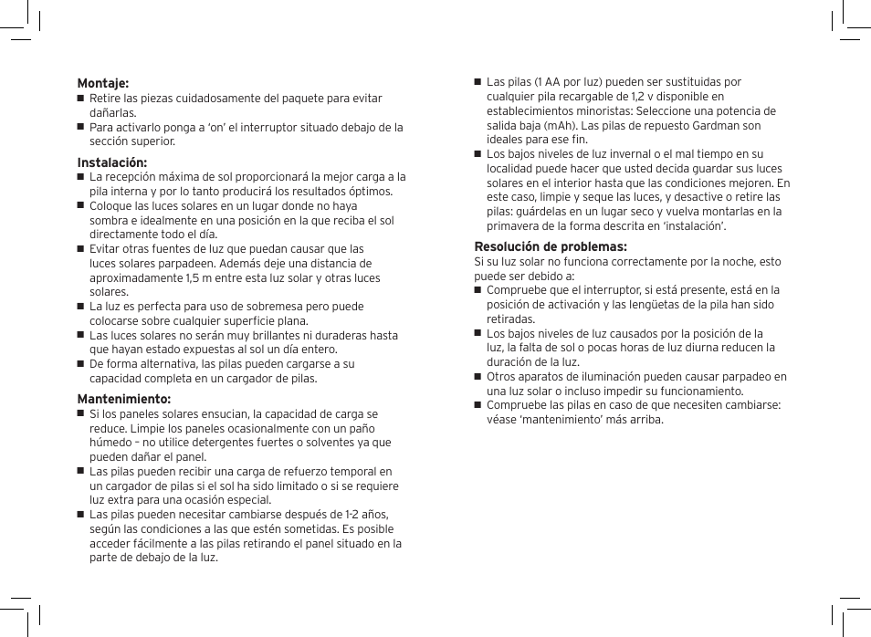Gardman Decor Lantern User Manual | Page 12 / 12