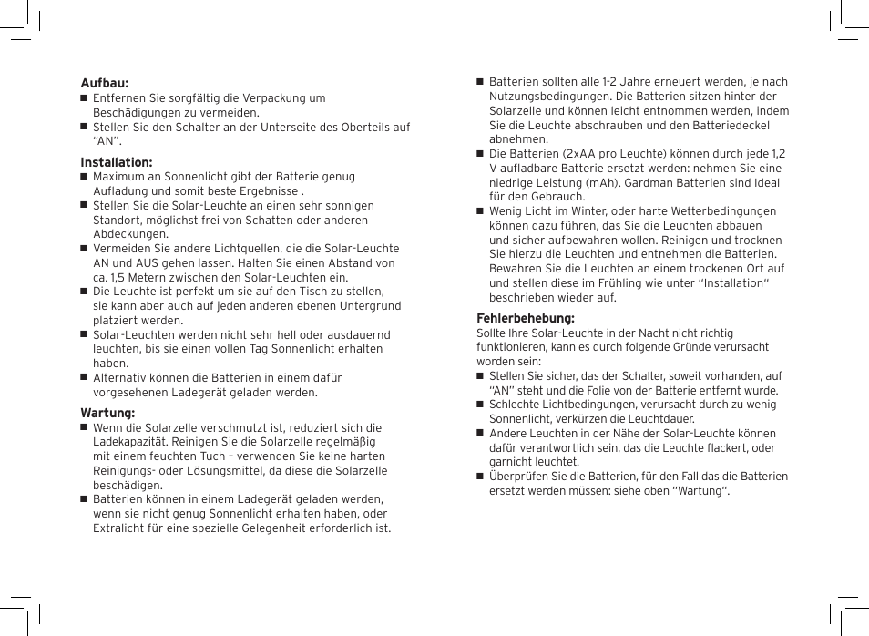 Gardman Flickering Bronze Candle Lantern 1 User Manual | Page 4 / 12
