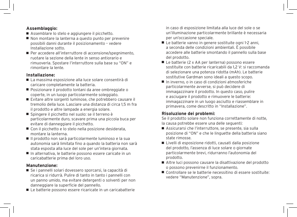 Gardman Coach Light translation User Manual | Page 10 / 12