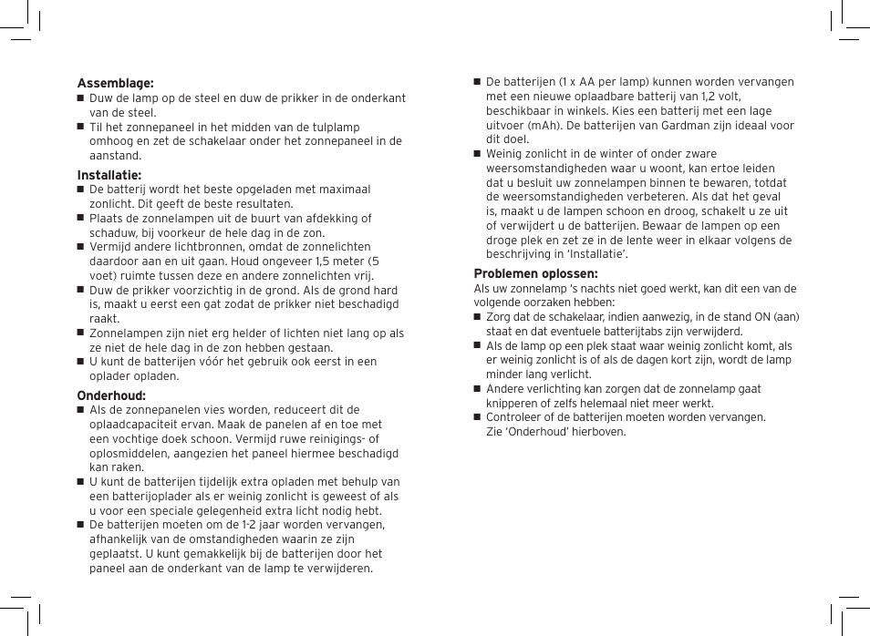 Gardman Colour change tulip User Manual | Page 8 / 12