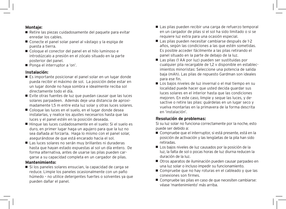 Gardman Crystal bubble sticks User Manual | Page 12 / 12