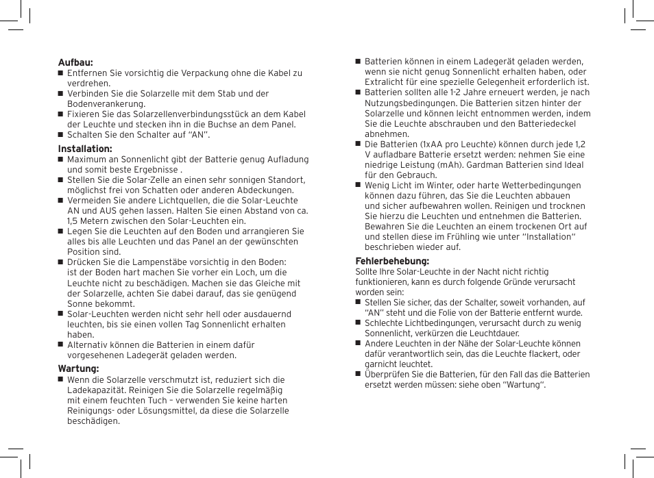 Gardman Crystal bubble sticks User Manual | Page 4 / 12