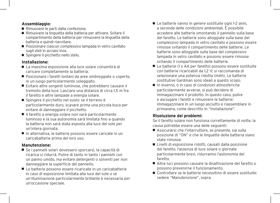 Gardman 2 Ice Tower Lights User Manual | Page 10 / 12