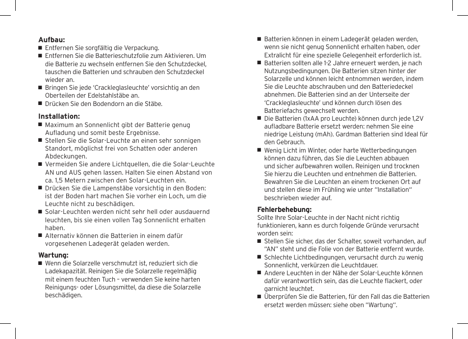 Gardman 2 Ice Tower Lights User Manual | Page 4 / 12