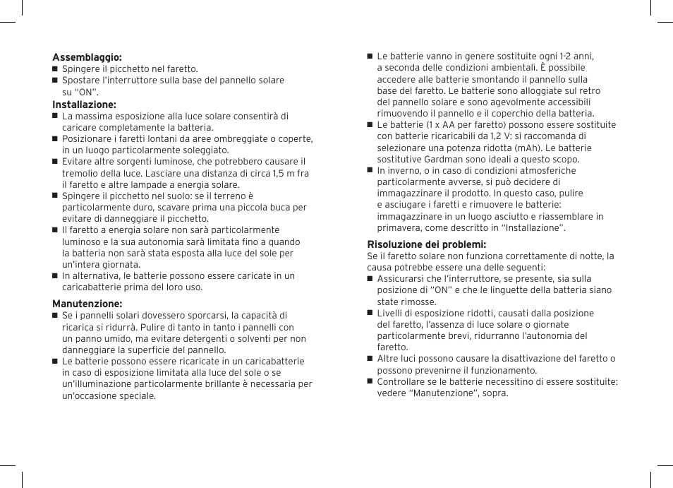 Gardman 4 Spot Lights User Manual | Page 10 / 12