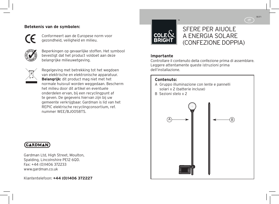 Gardman Border Balls White User Manual | Page 9 / 12