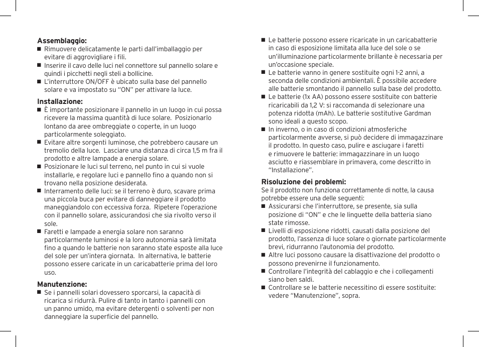 Gardman 3 Sparkling Bubble Lights User Manual | Page 10 / 12