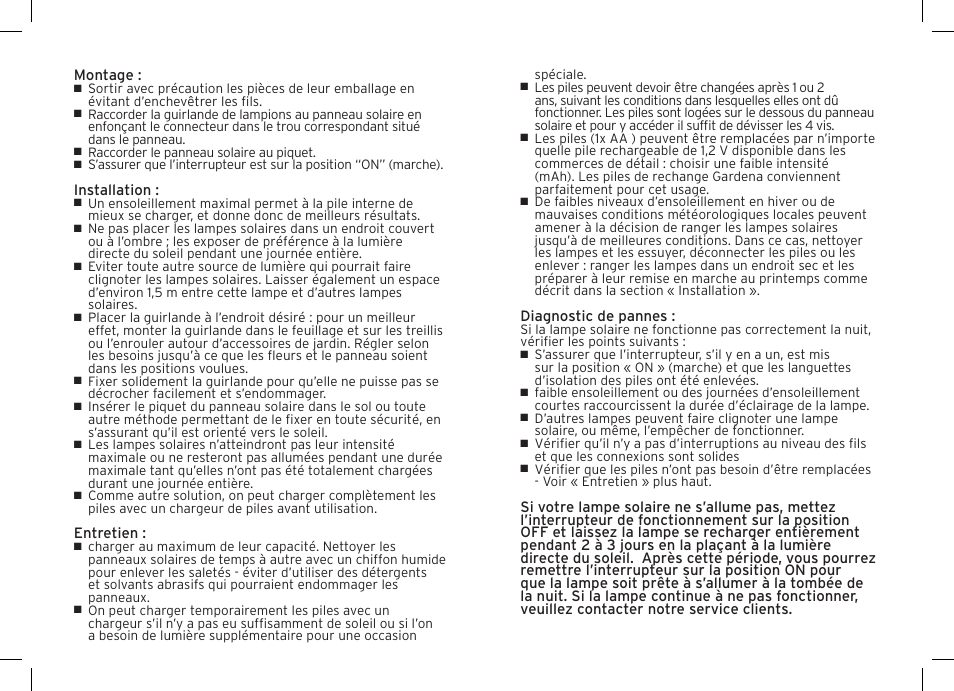 Gardman 250 LED String Lights User Manual | Page 6 / 12