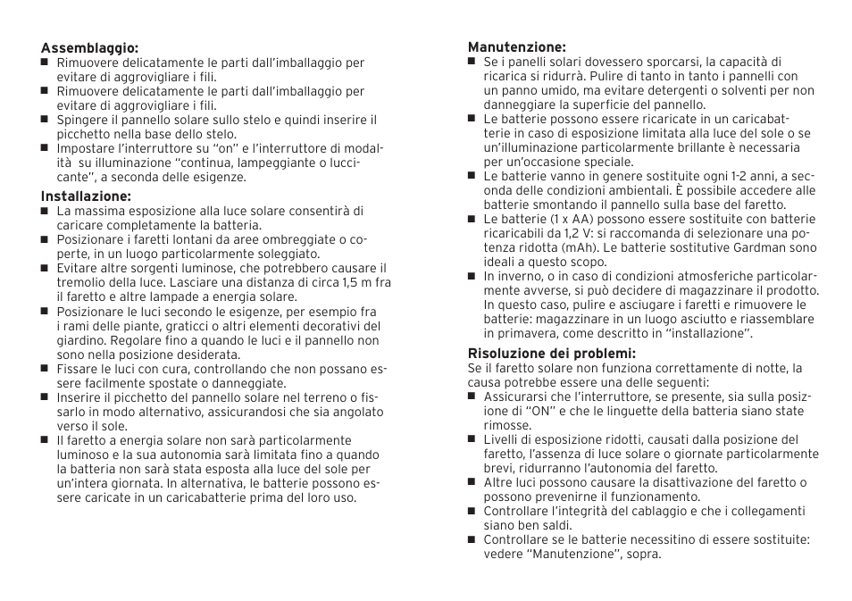 Gardman 50 LED String Lights User Manual | Page 10 / 12