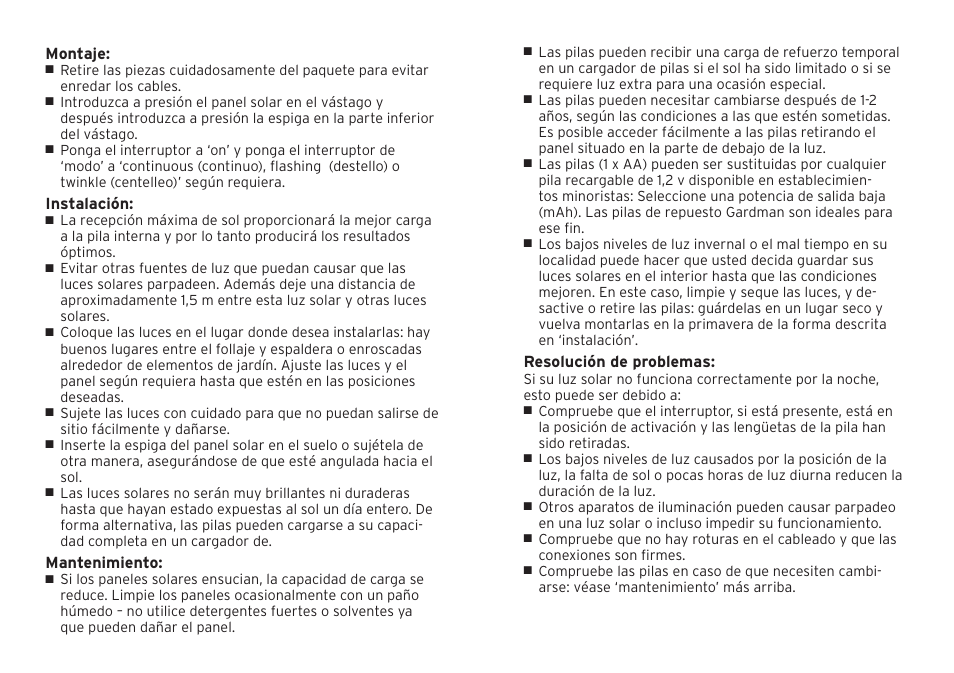 Gardman 50 LED String Lights User Manual | Page 12 / 12