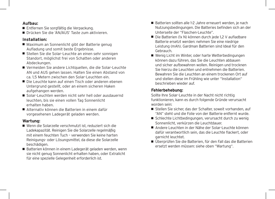 Gardman Bottle Light User Manual | Page 4 / 12