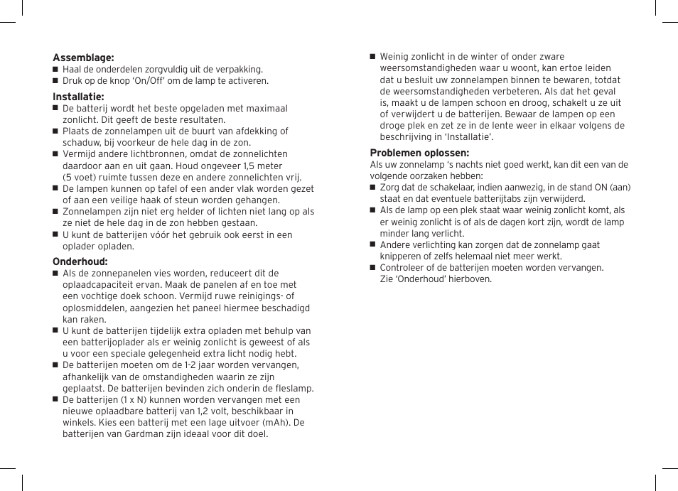 Gardman Bottle Light User Manual | Page 8 / 12