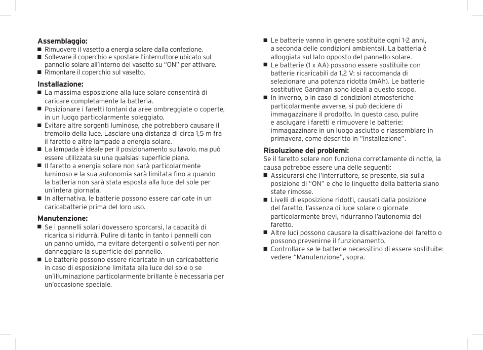 Gardman Sun Jar User Manual | Page 10 / 12